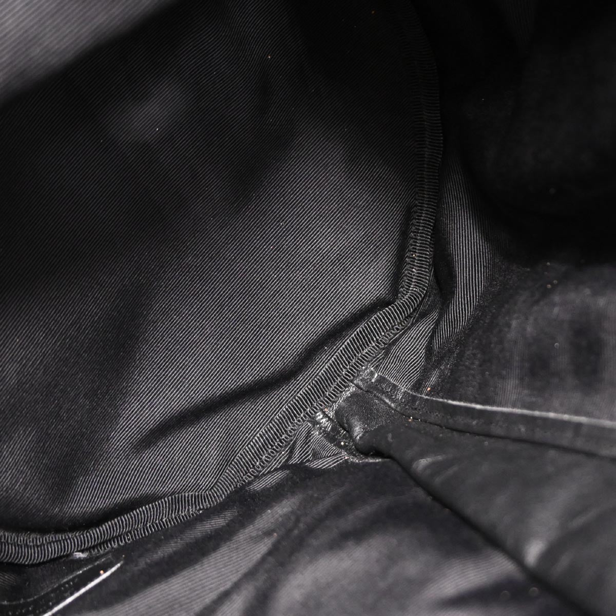 Saint Laurent Black Leather Rider Bucket Bag Shoulder Bag