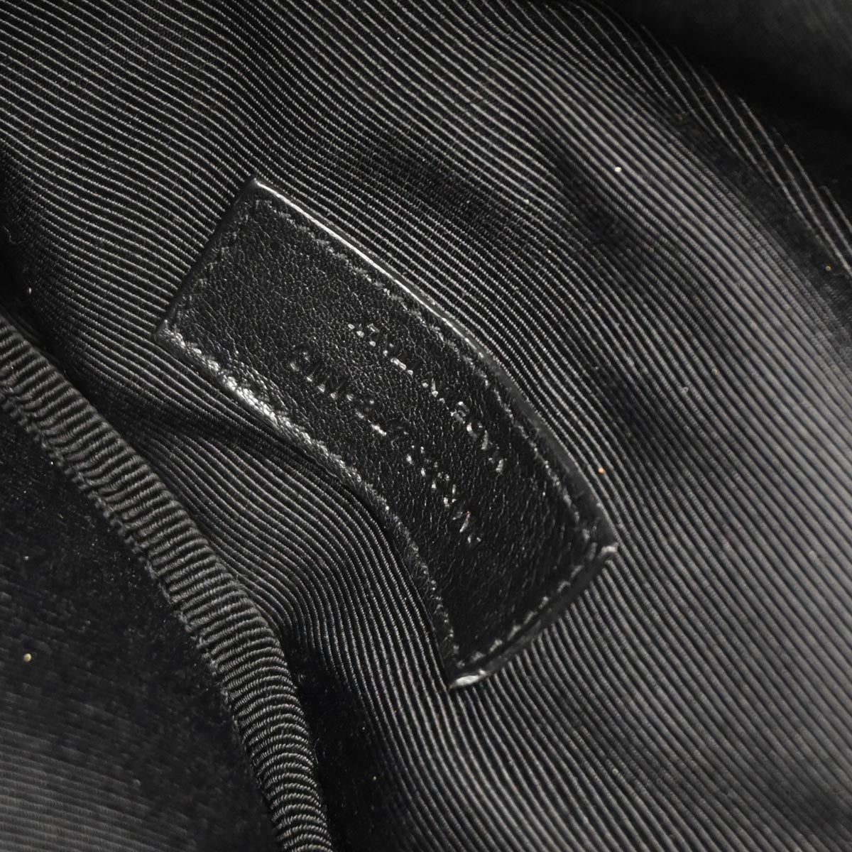 Saint Laurent Black Leather Rider Bucket Bag Shoulder Bag