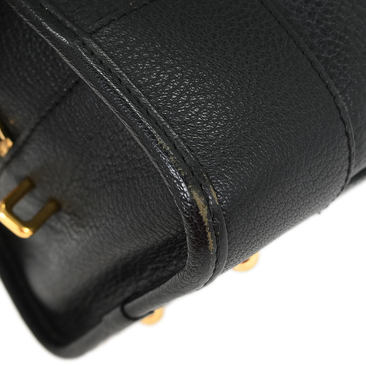 Loewe Black Leather Amazona 28 Handbag