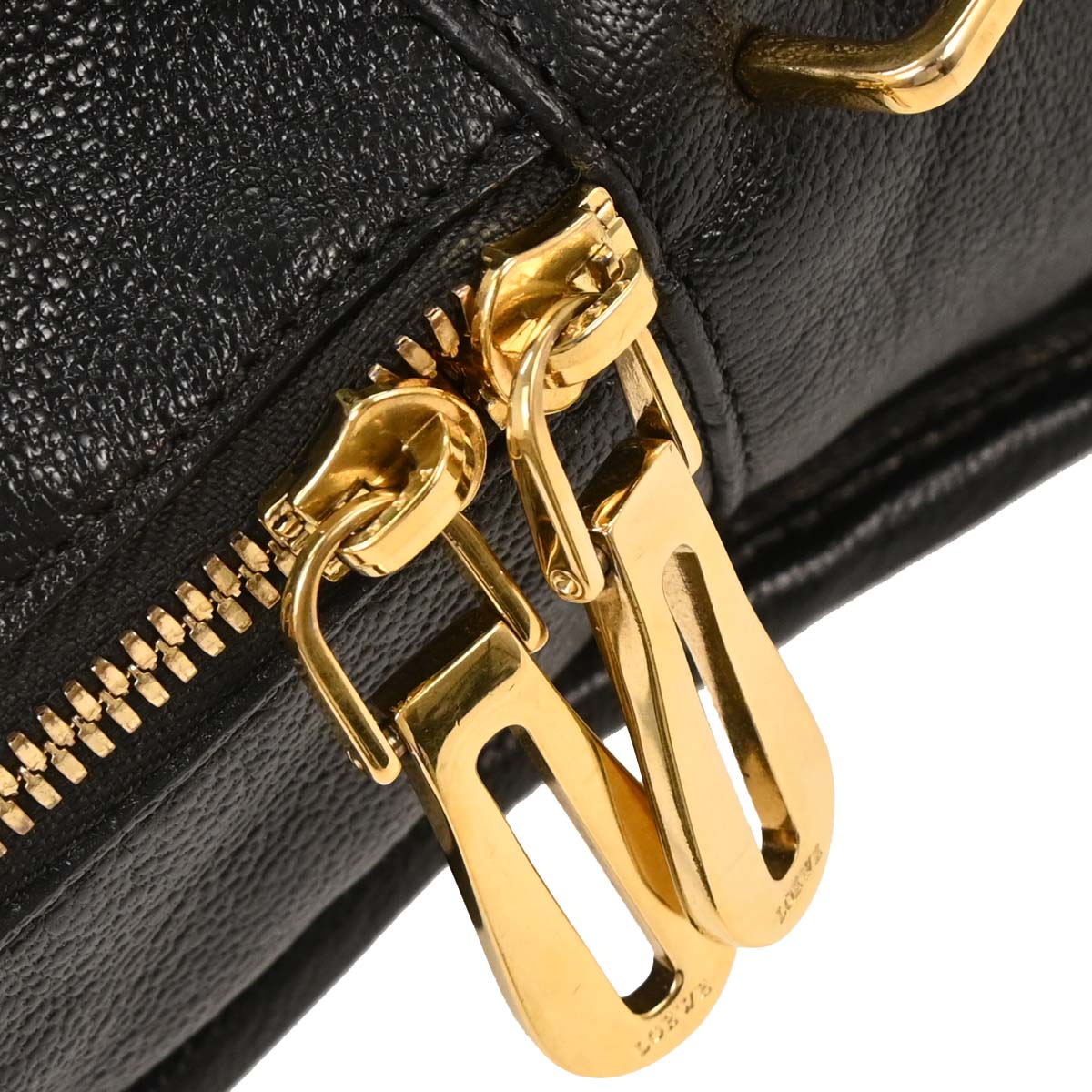 Loewe Black Leather Amazona 36 Handbag