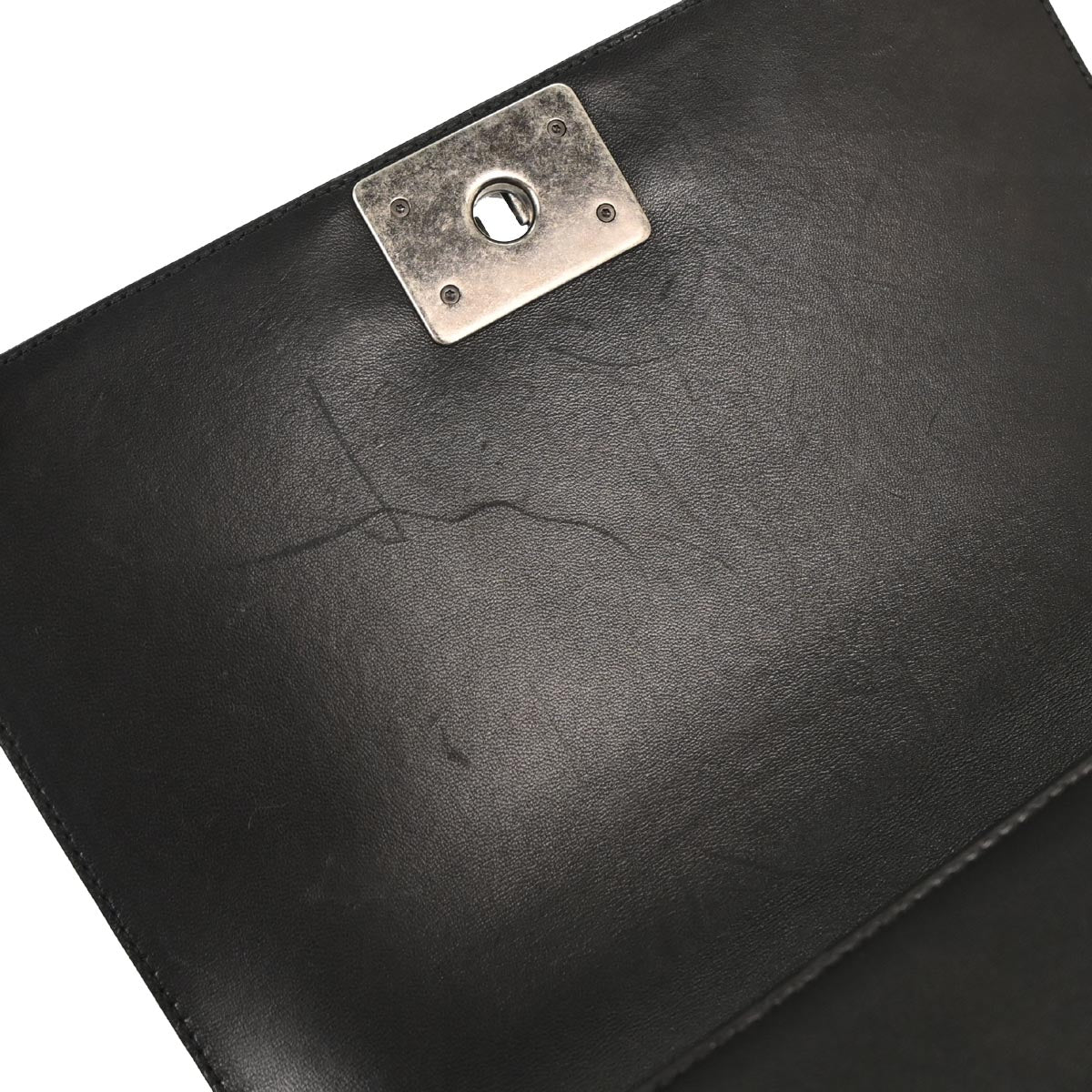 Boy Chanel Black Lambskin Medium Shoulder Bag