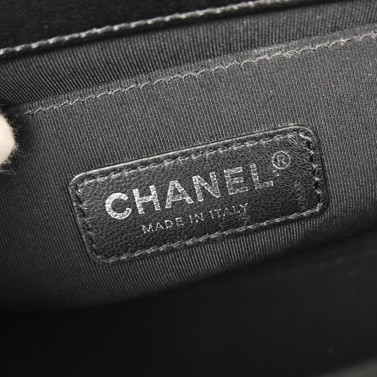 Boy Chanel Black Lambskin Medium Shoulder Bag