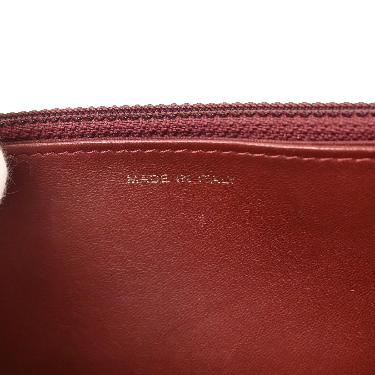 Chanel * 2016-2017 Bordeaux Lapin Fur WOC Wallet On Chain Shoulder Bag