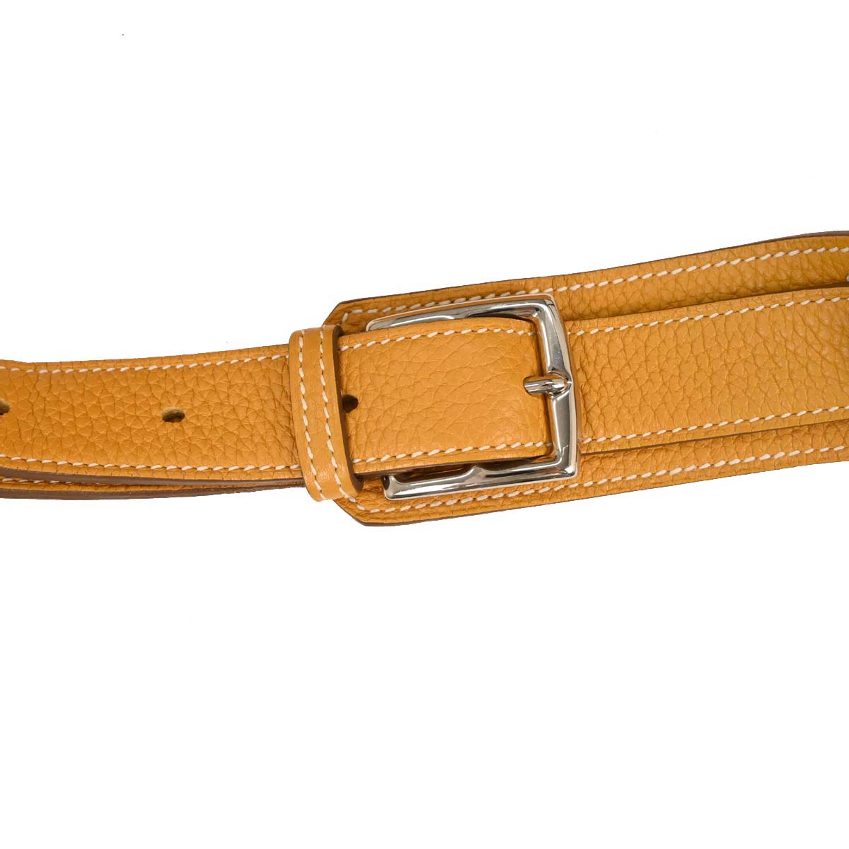 Hermes Moutarde Taurillon Clemence Jypsiere 28 Shoulder Bag