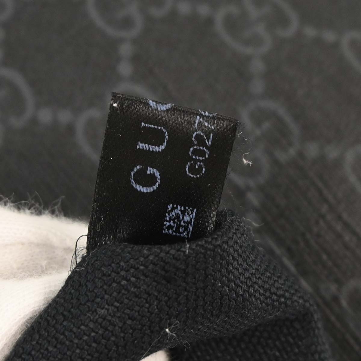 Gucci Black PVC GG Tote 2way Shoulder Handbag