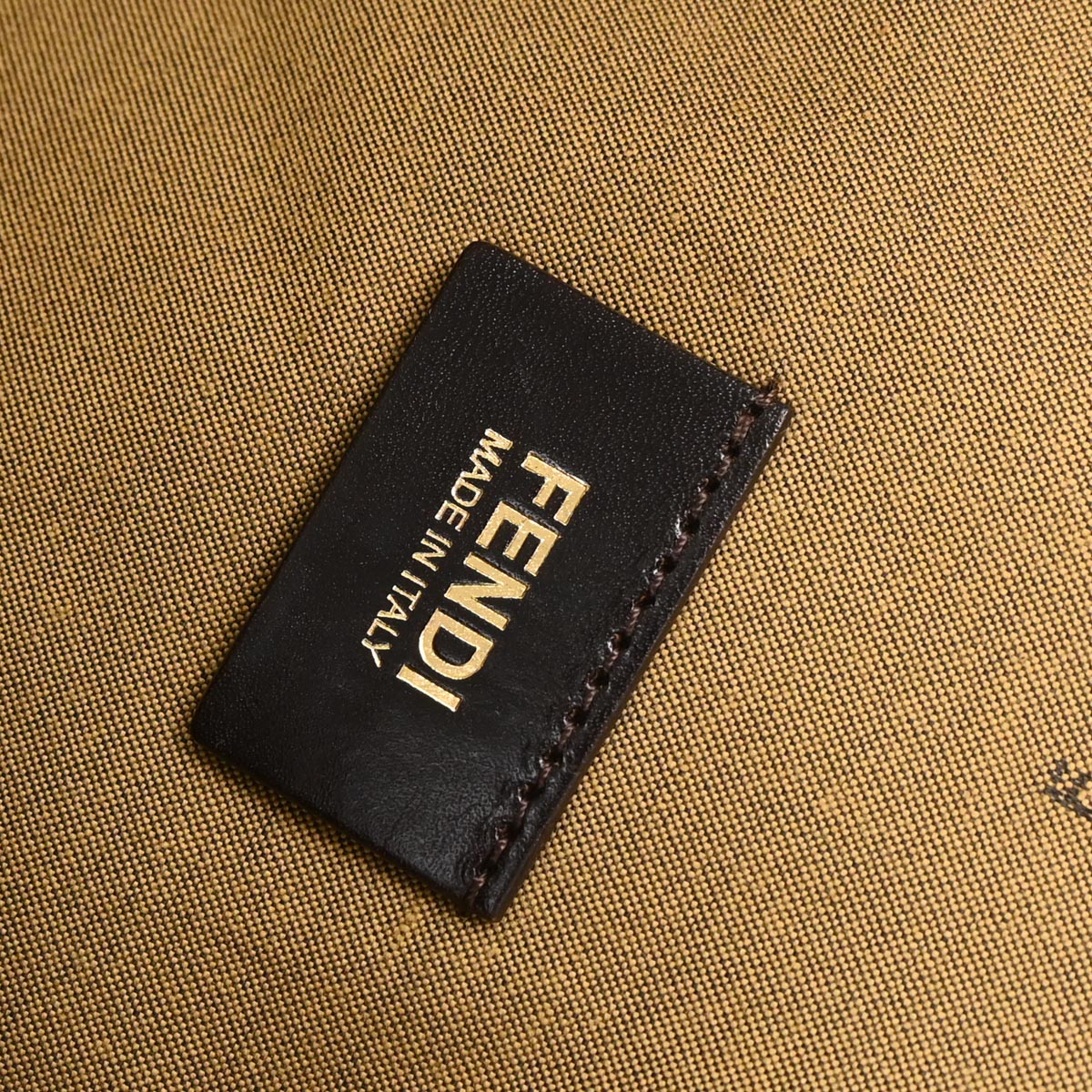 Fendi Brown Canvas Zucca Tote Handbag