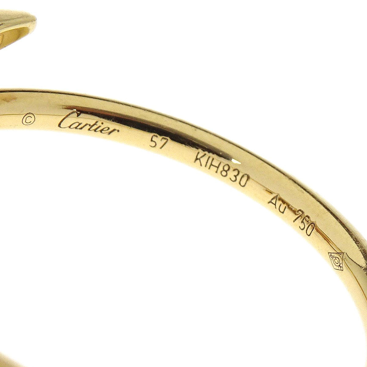 Cartier Juste Un Clou Ring Au750 Gold #57