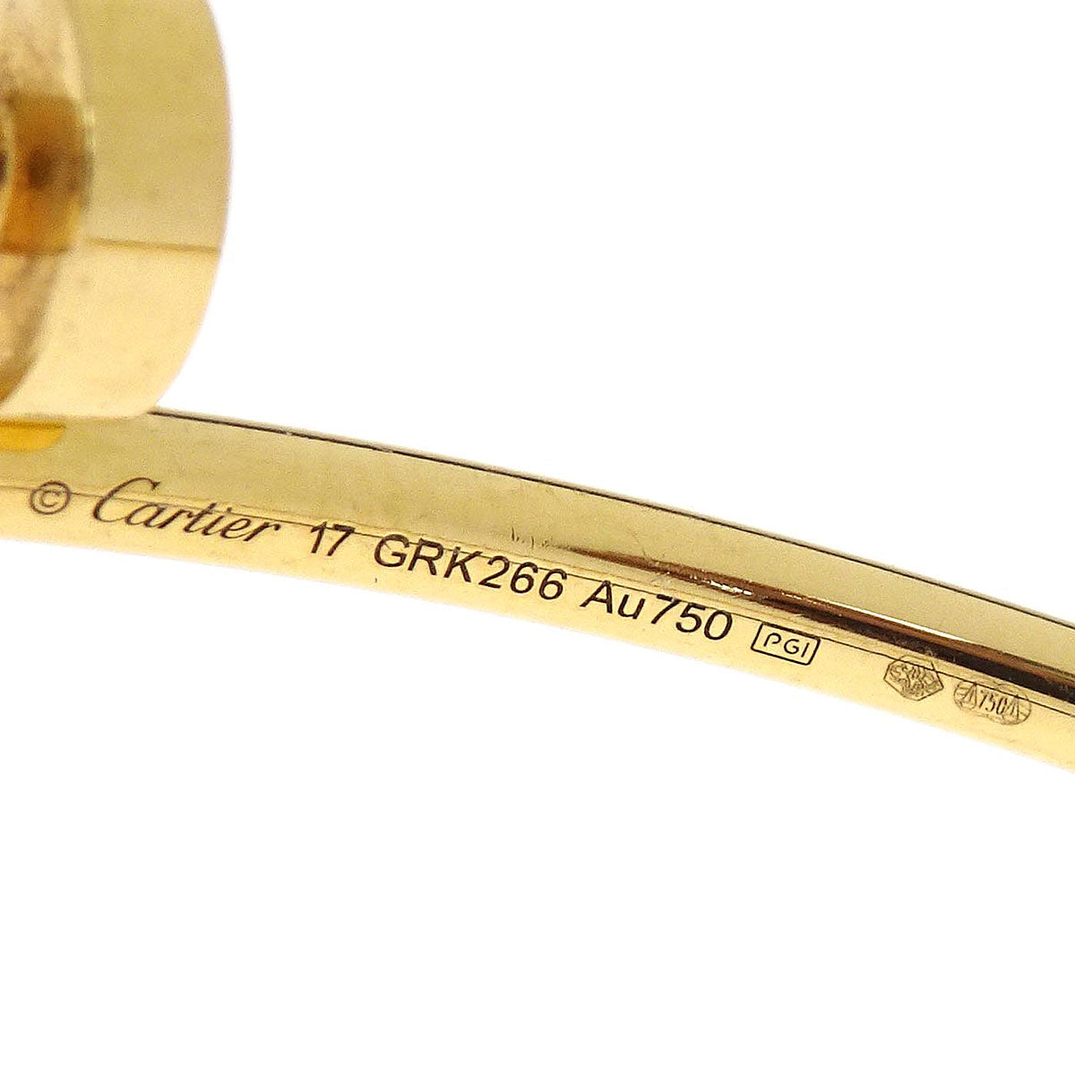 Cartier Juste Un Clou Small Bracelet #17 Au750