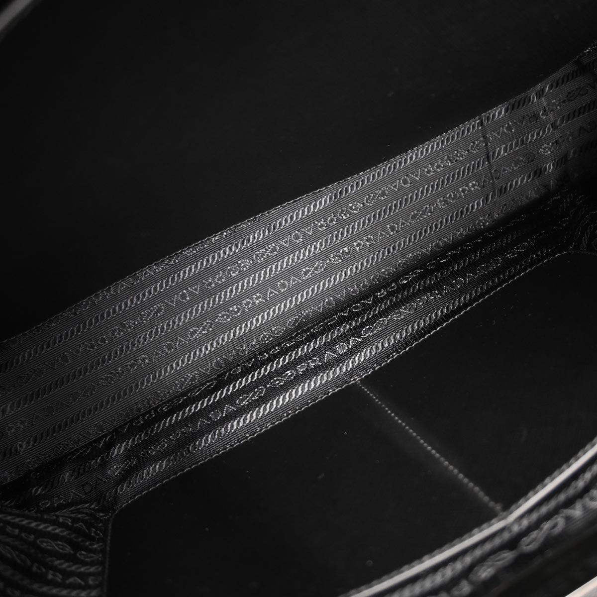 Prada Black Nylon 2way Shoulder Tote Handbag