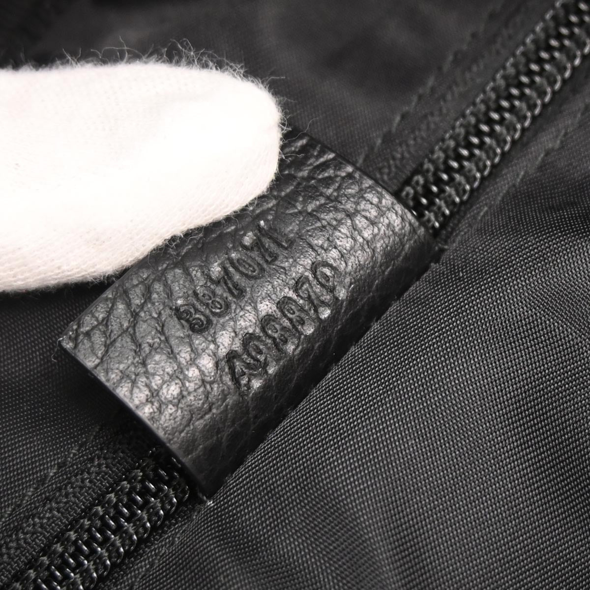 Gucci Black Nylon GG Daypack Backpack