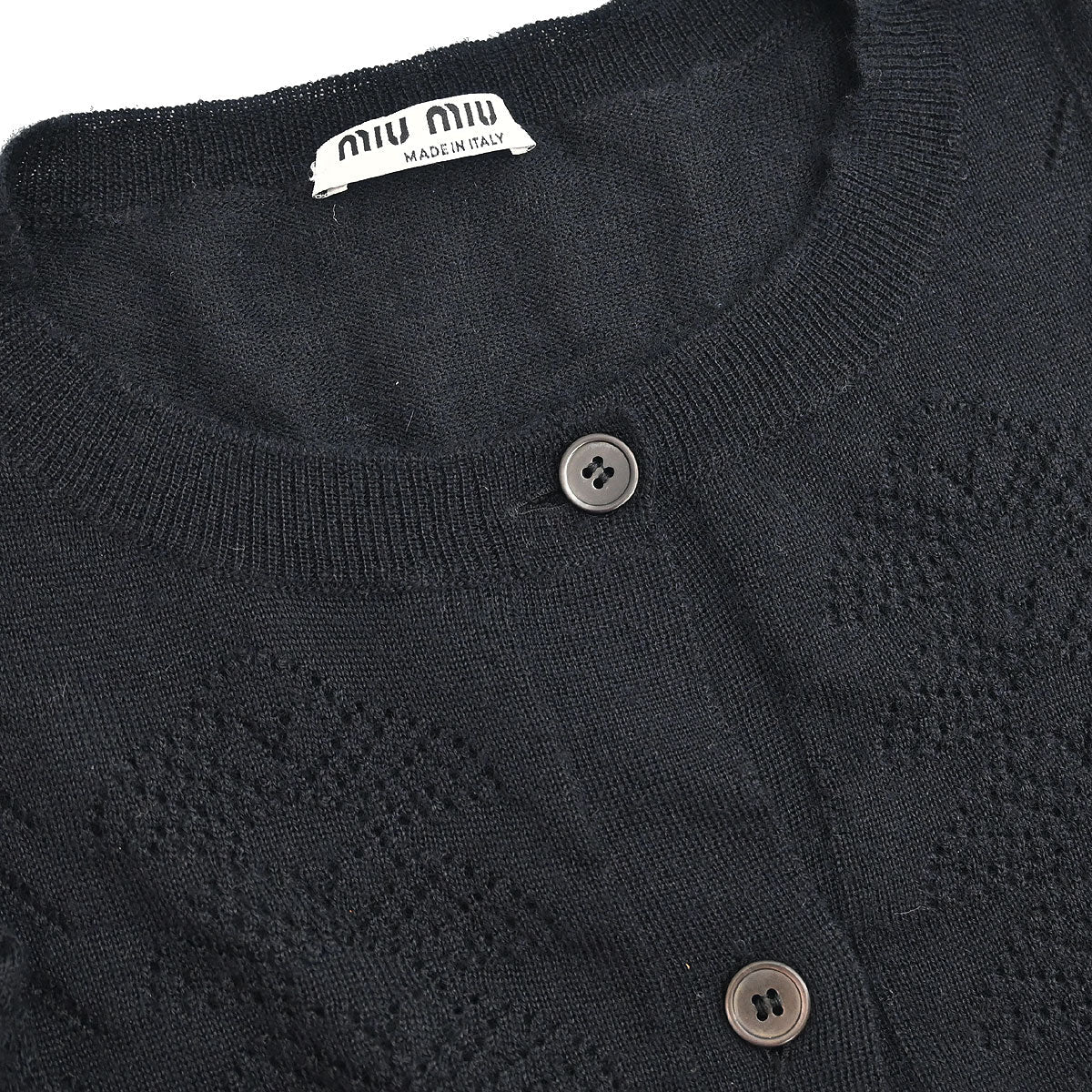 Miu Miu 2015 Cardigan Black #38