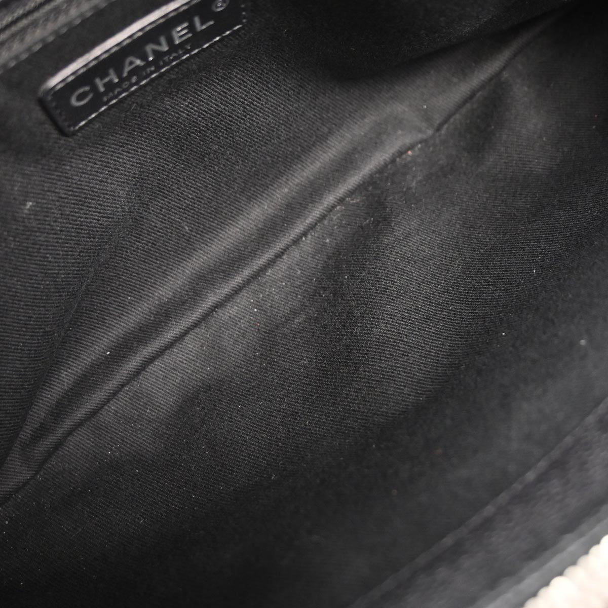 Chanel 2013-2014 Black Caviar Timeless CC Chain Tote Bag