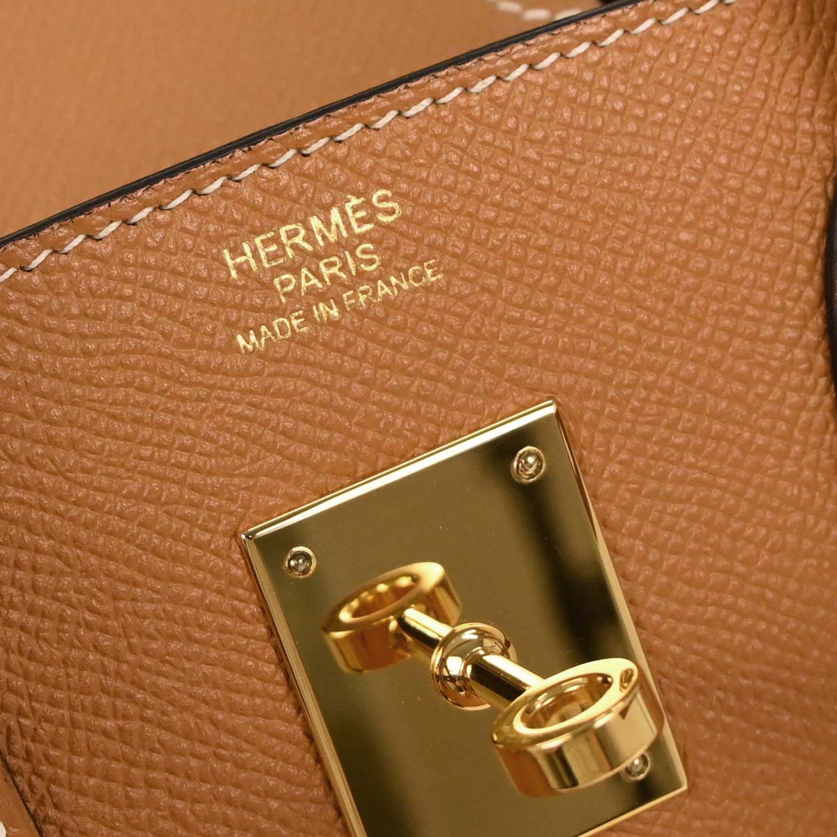 Hermes Toffee Epsom Birkin 30 Handbag