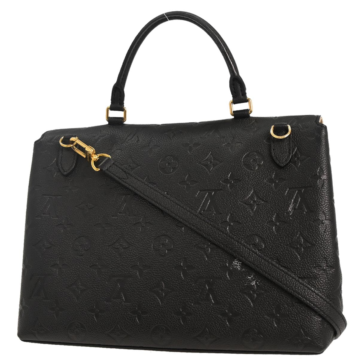 Louis Vuitton Black Monogram Empreinte Marignan Handbag M44544