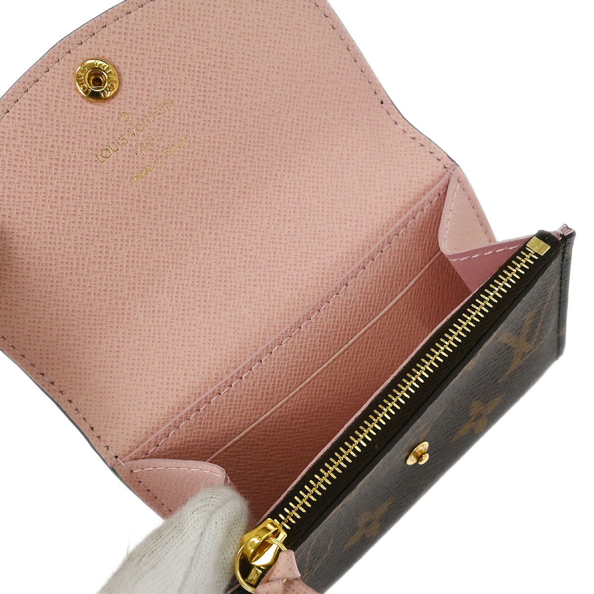 Louis Vuitton Monogram Porte Monnaie Rosalie Wallet M62361