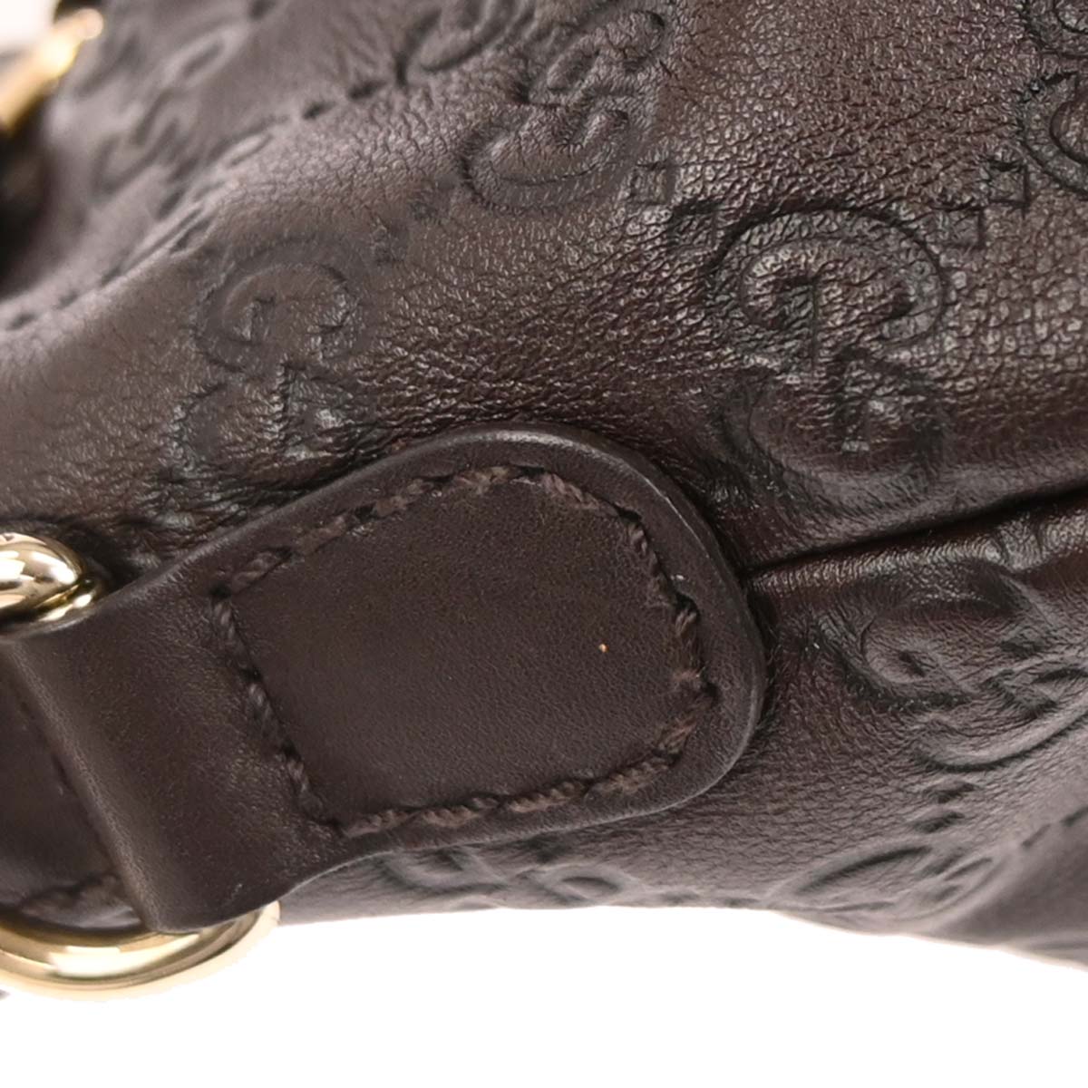 Gucci Brown Guccissima Sukey 2way Shoulder Handbag