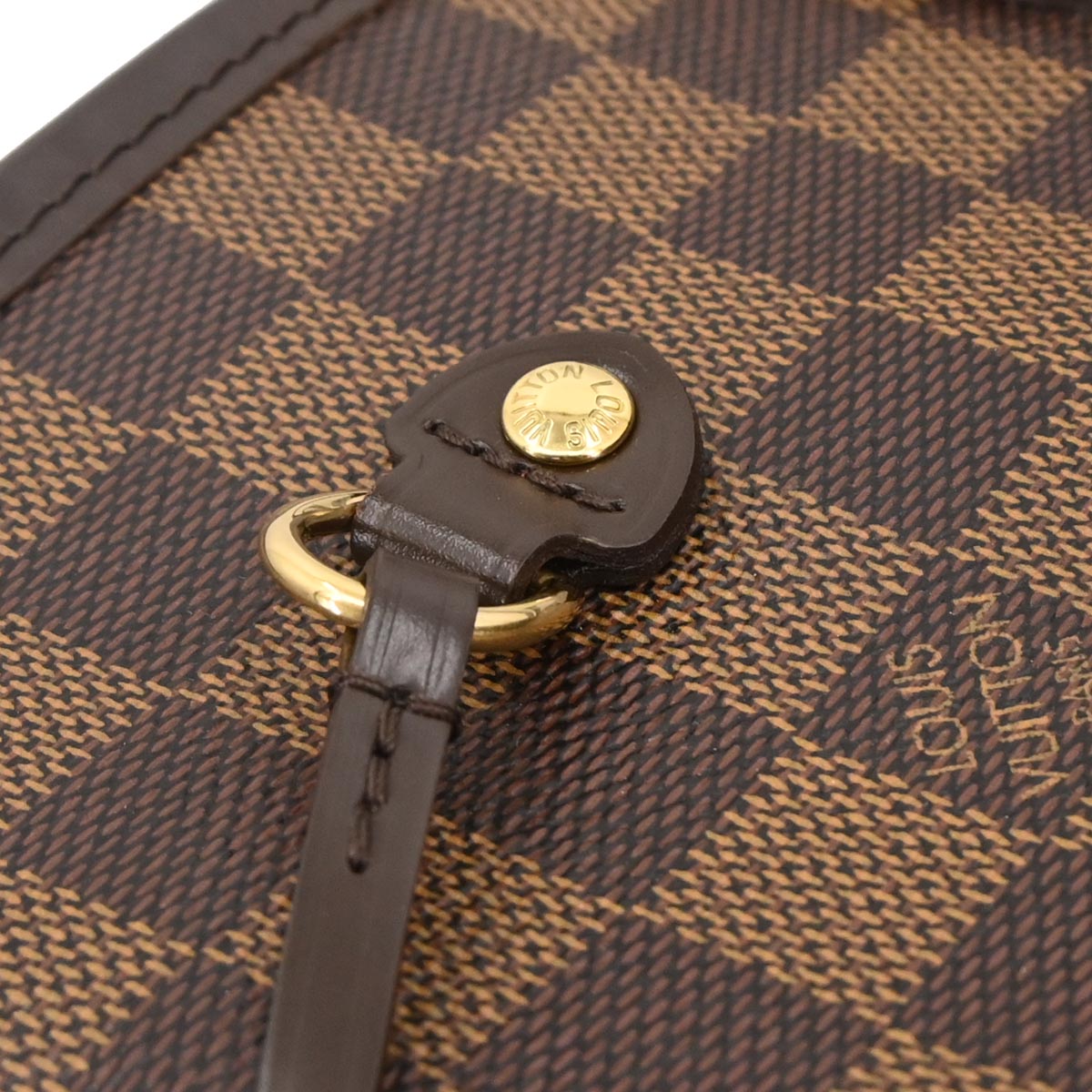 Louis Vuitton Damier Neverfull MM Shoulder Tote Bag N51105