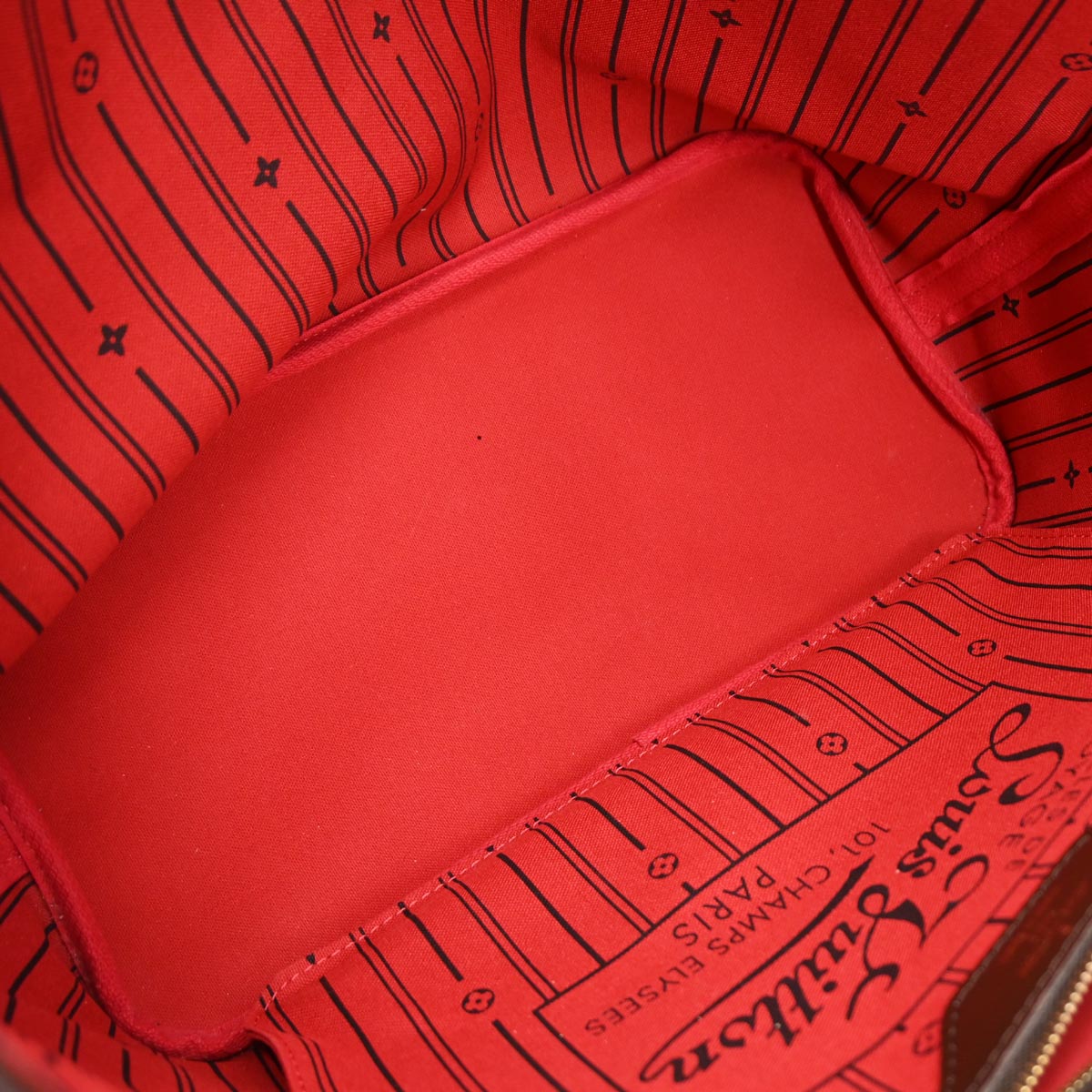 Louis Vuitton Damier Neverfull MM Shoulder Tote Bag N51105