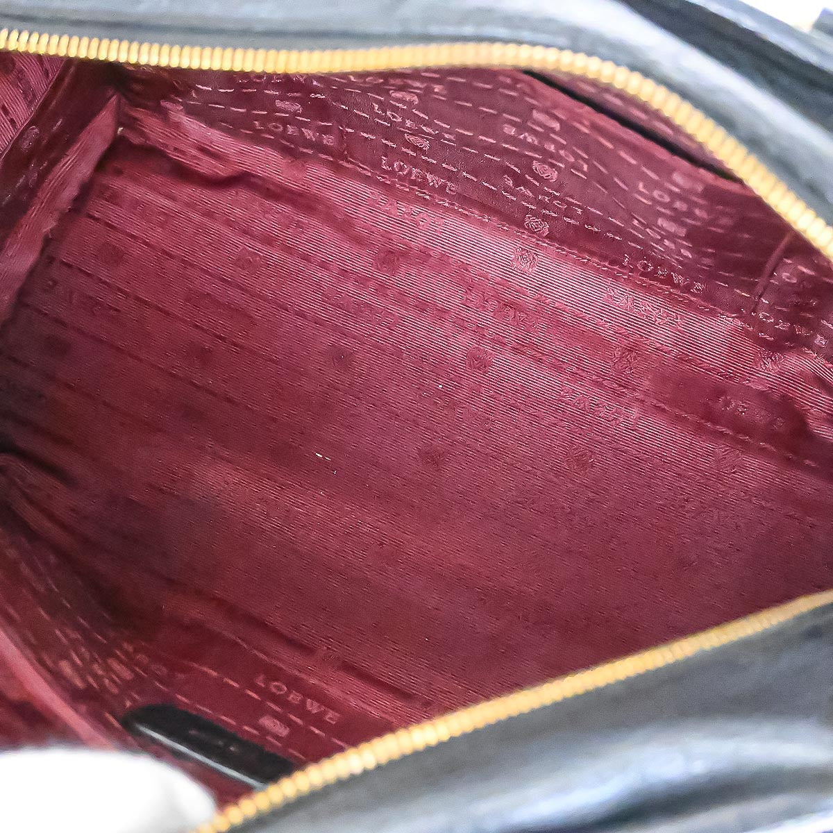 Loewe Black Amazona 28 Handbag