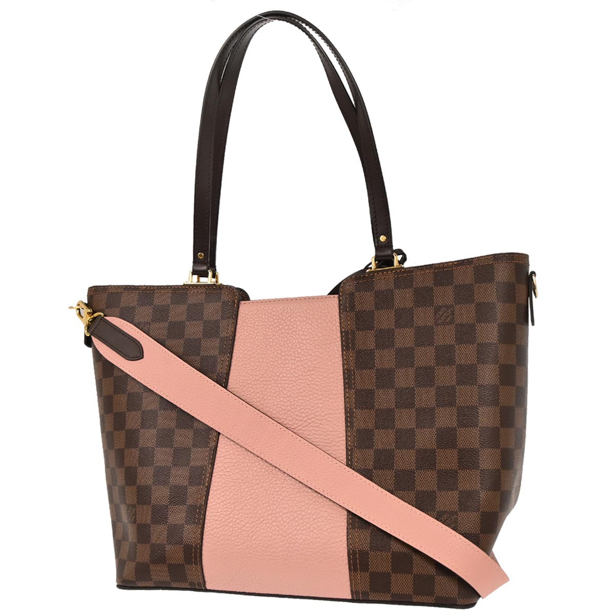 Louis Vuitton Pink Damier Jersey 2way Tote Bag N44041