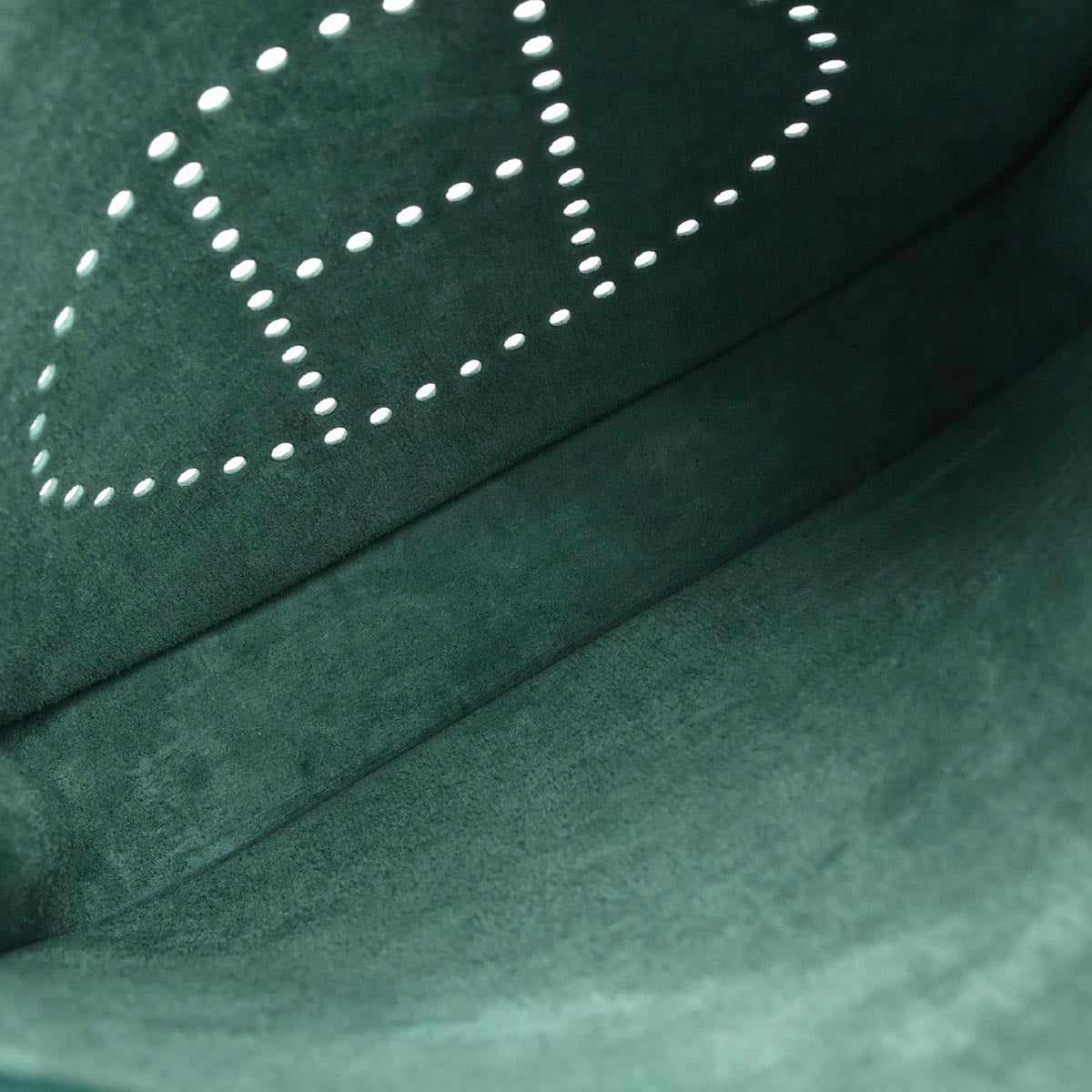 Hermes Malachite Epsom Evelyne 3 29 PM Shoulder Bag