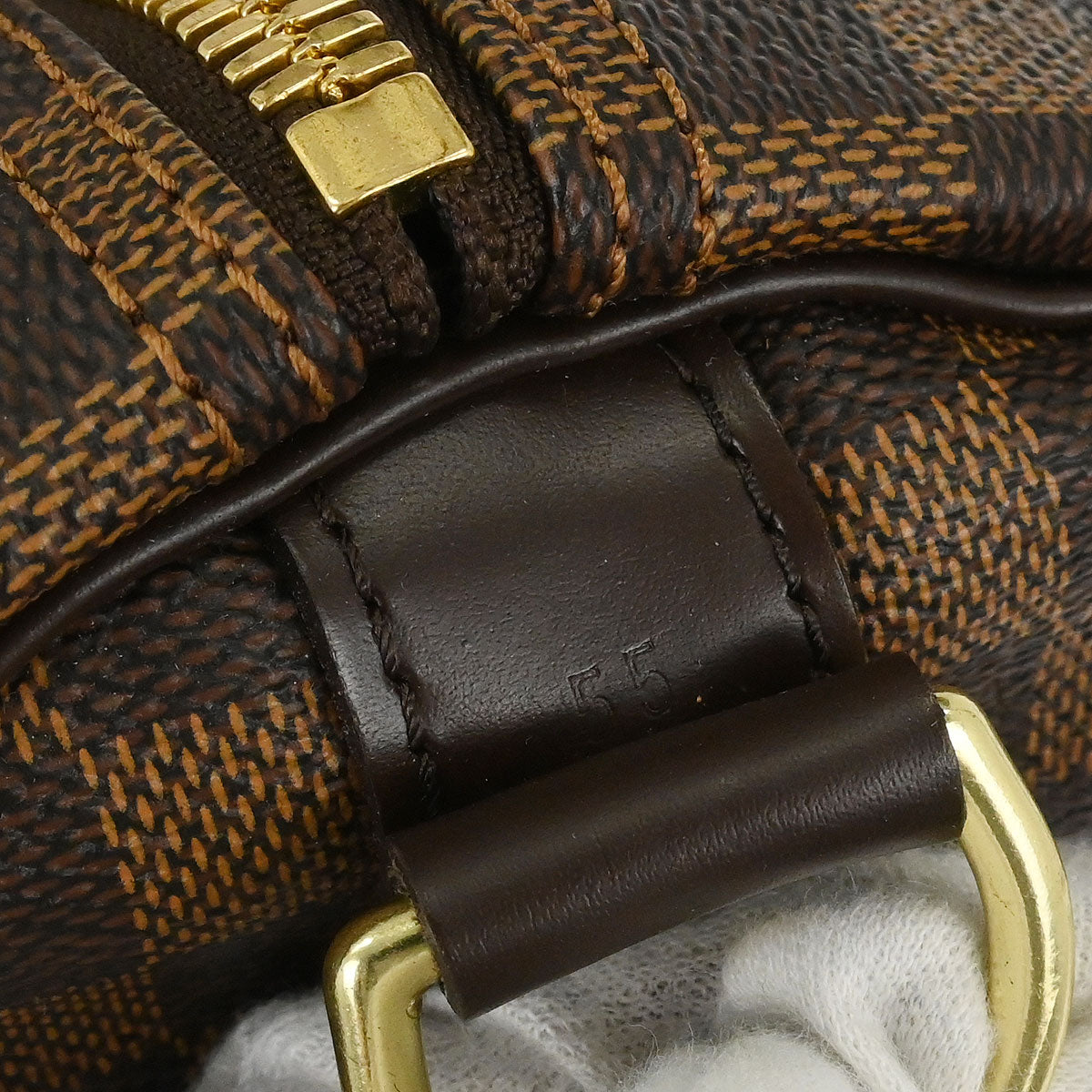 Louis Vuitton Damier Keepall Bandouliere 55 2way Shoulder Duffle Bag N41414