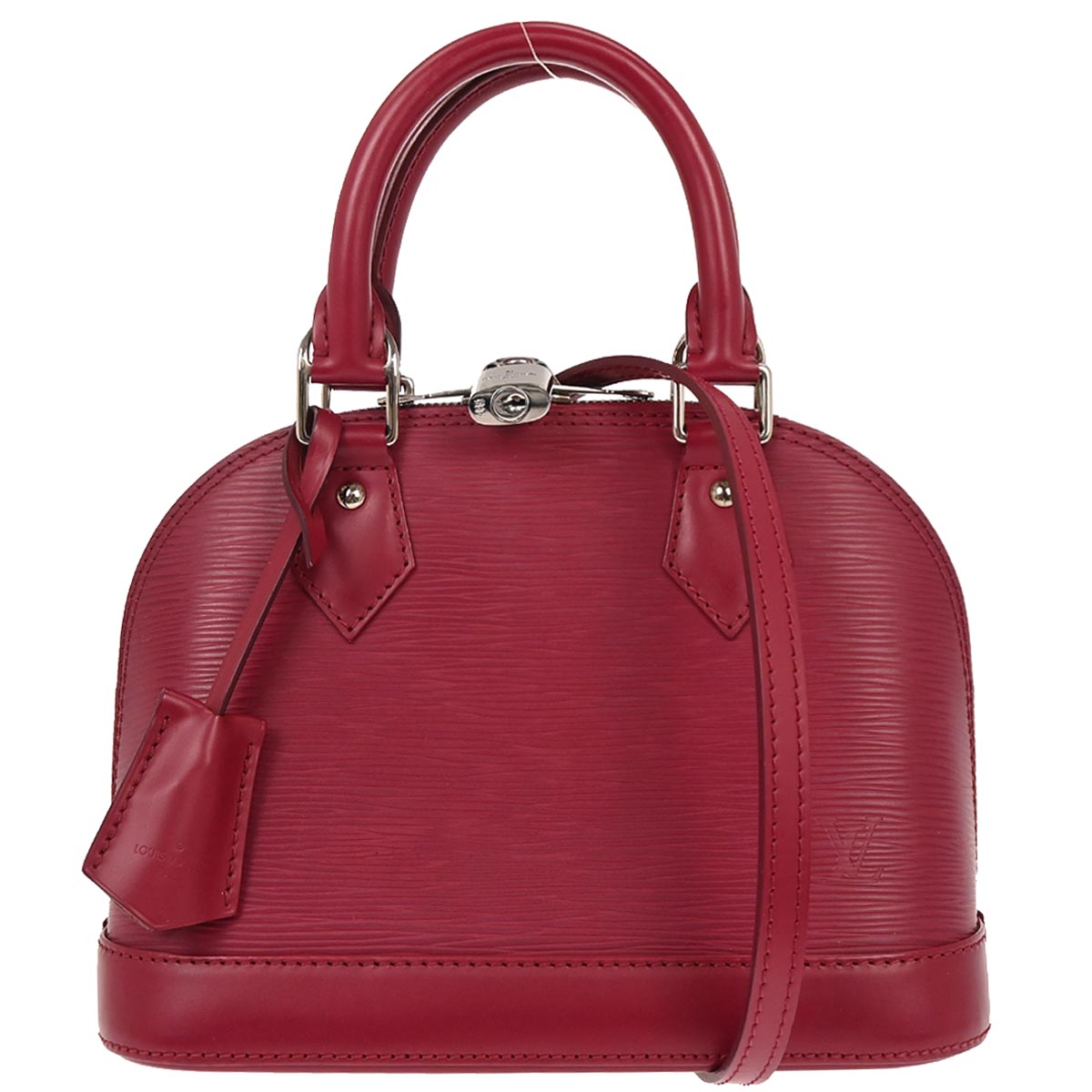 Louis Vuitton Pink Epi Alma BB 2way Shoulder Handbag M40851