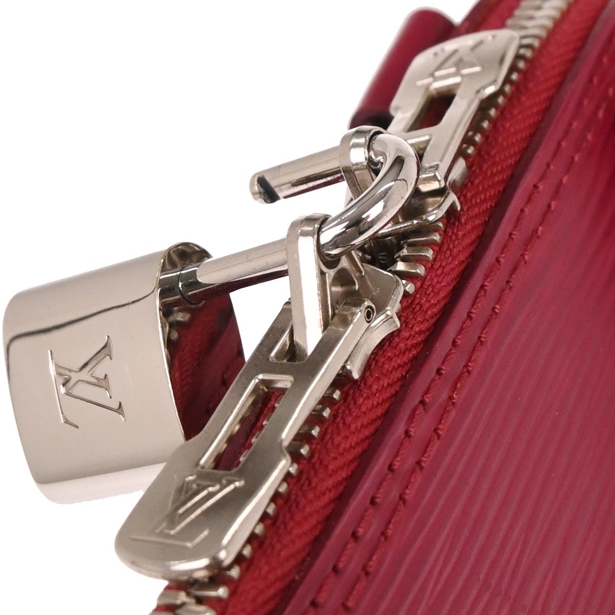 Louis Vuitton Pink Epi Alma BB 2way Shoulder Handbag M40851