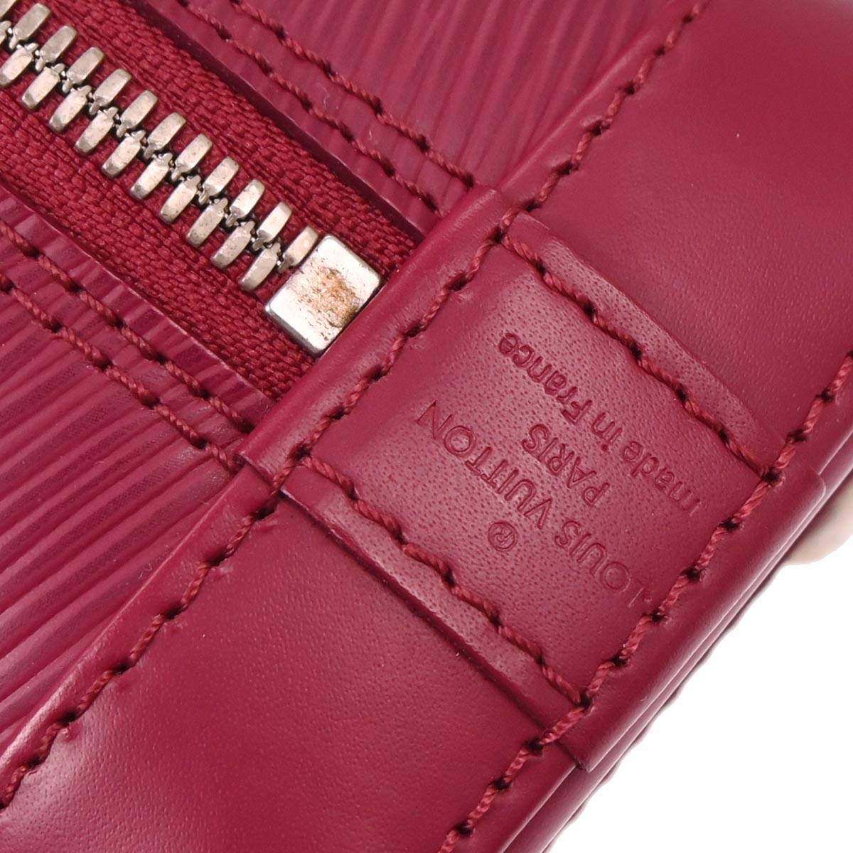 Louis Vuitton Pink Epi Alma BB 2way Shoulder Handbag M40851