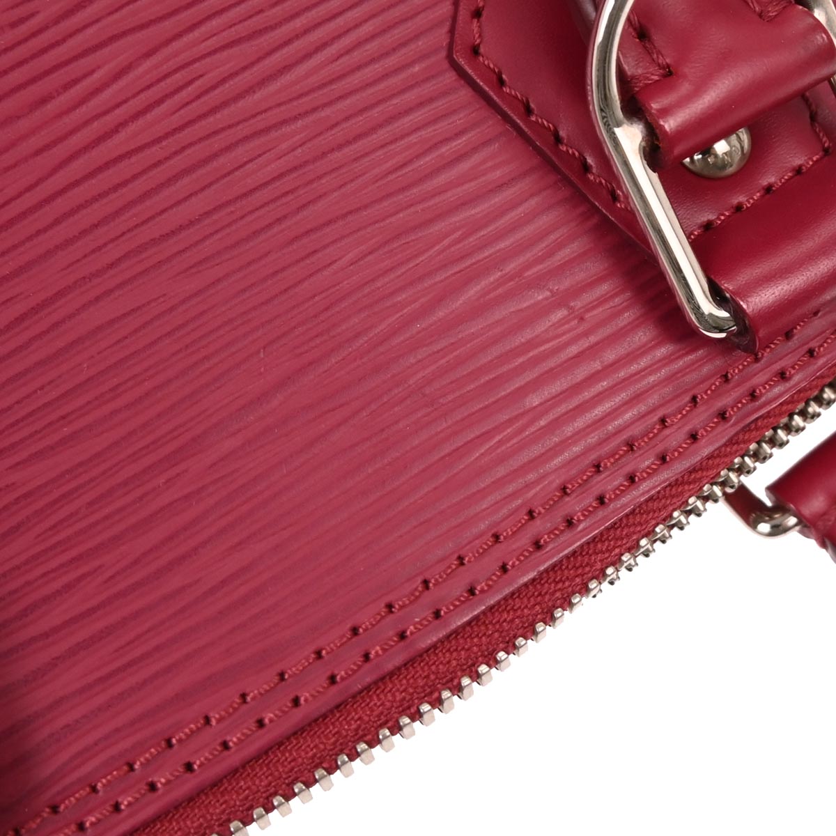 Louis Vuitton Pink Epi Alma BB 2way Shoulder Handbag M40851