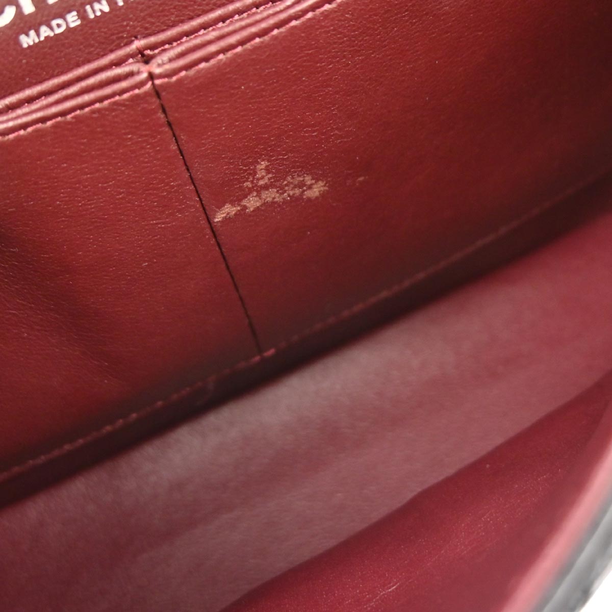 Chanel Black Caviar Skin Medium Classic Double Flap Shoulder Bag