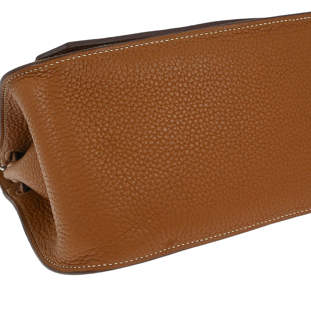 Hermes Gold Taurillon Clemence Jypsiere 28 Shoulder Bag