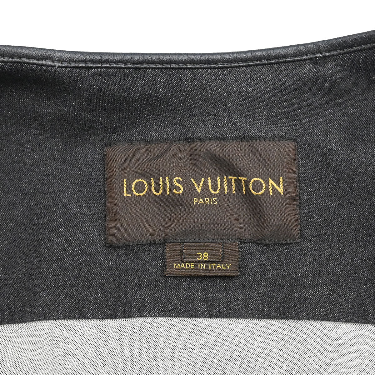 Louis Vuitton 2011 Collarless Jacket Black #38