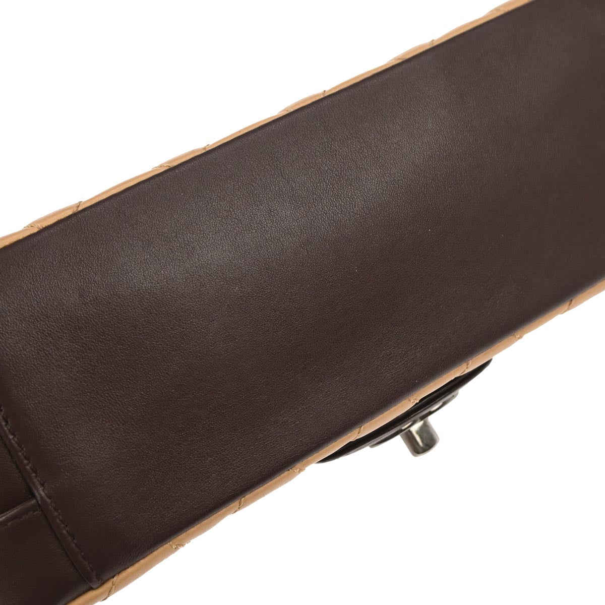 Chanel Beige Brown Lambskin Coco Corset Flap Bag Shoulder Bag