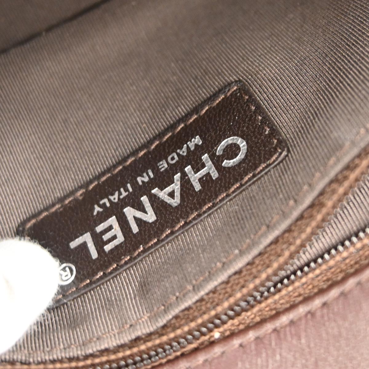 Chanel Beige Brown Lambskin Coco Corset Flap Bag Shoulder Bag