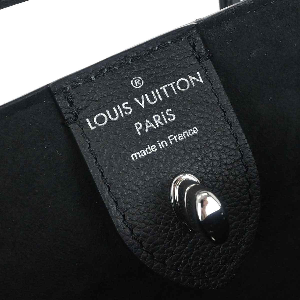 Louis Vuitton Black Lockme Cabas Tote Bag M42291