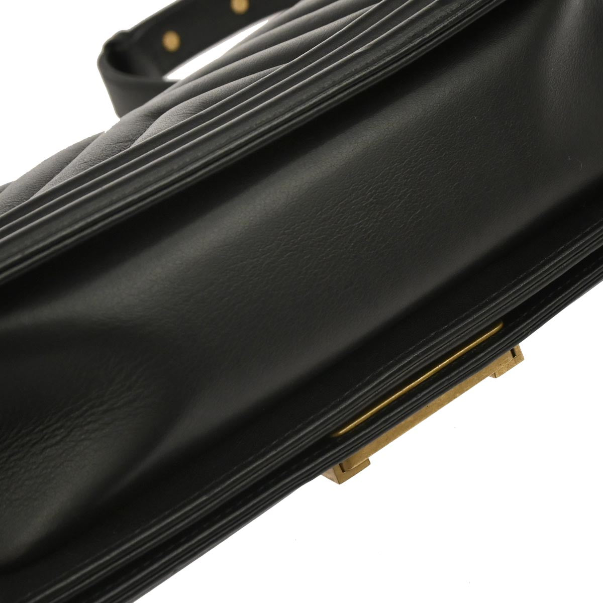 Boy Chanel Black Lambskin Small Chain Shoulder Bag