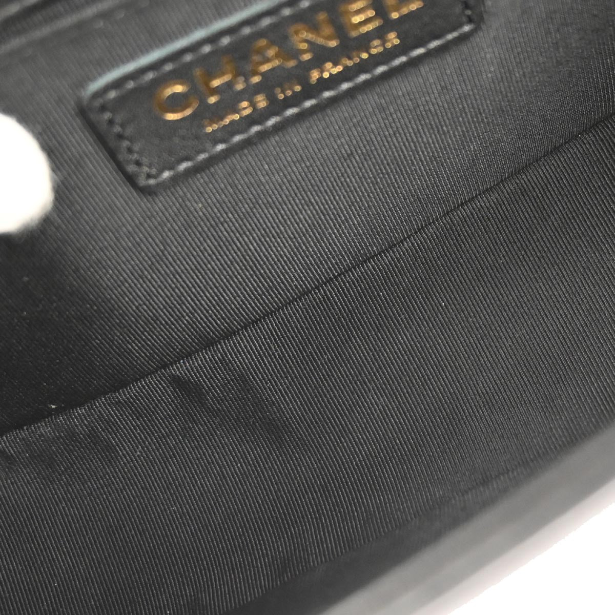 Boy Chanel Black Lambskin Small Chain Shoulder Bag