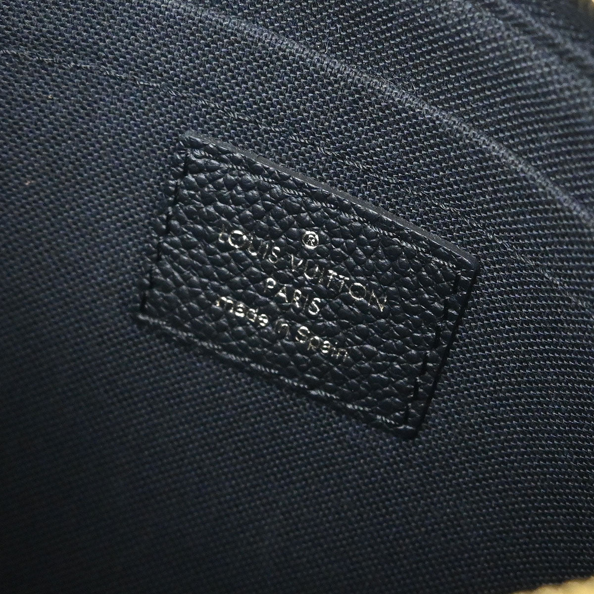 Louis Vuitton Black Monogram Pallas Clutch 2way Handbag M41639