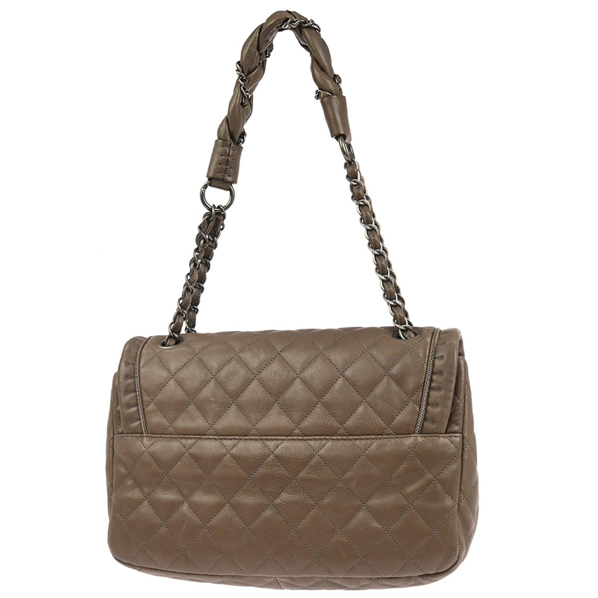 Chanel Brown Calfskin Paris-Byzance Istanbul Flap Bag Shoulder Bag