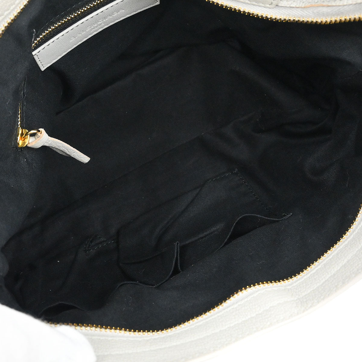 Balenciaga Gray Metallic Edge Classic Town Handbag