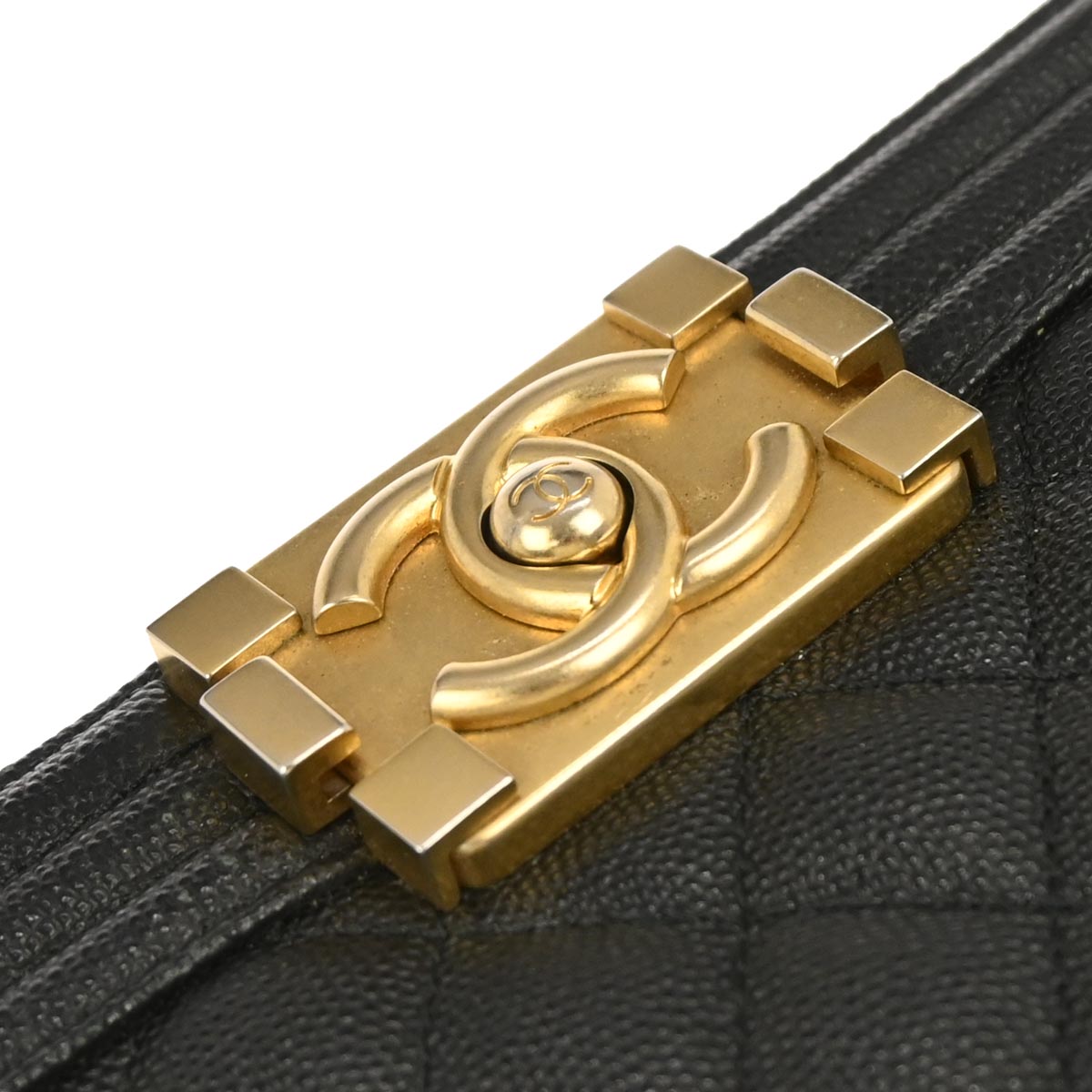 Boy Chanel Black Caviar Medium Shoulder Bag