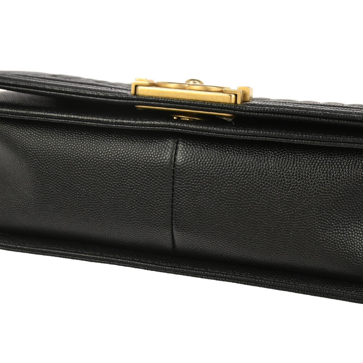 Boy Chanel Black Caviar Medium Shoulder Bag