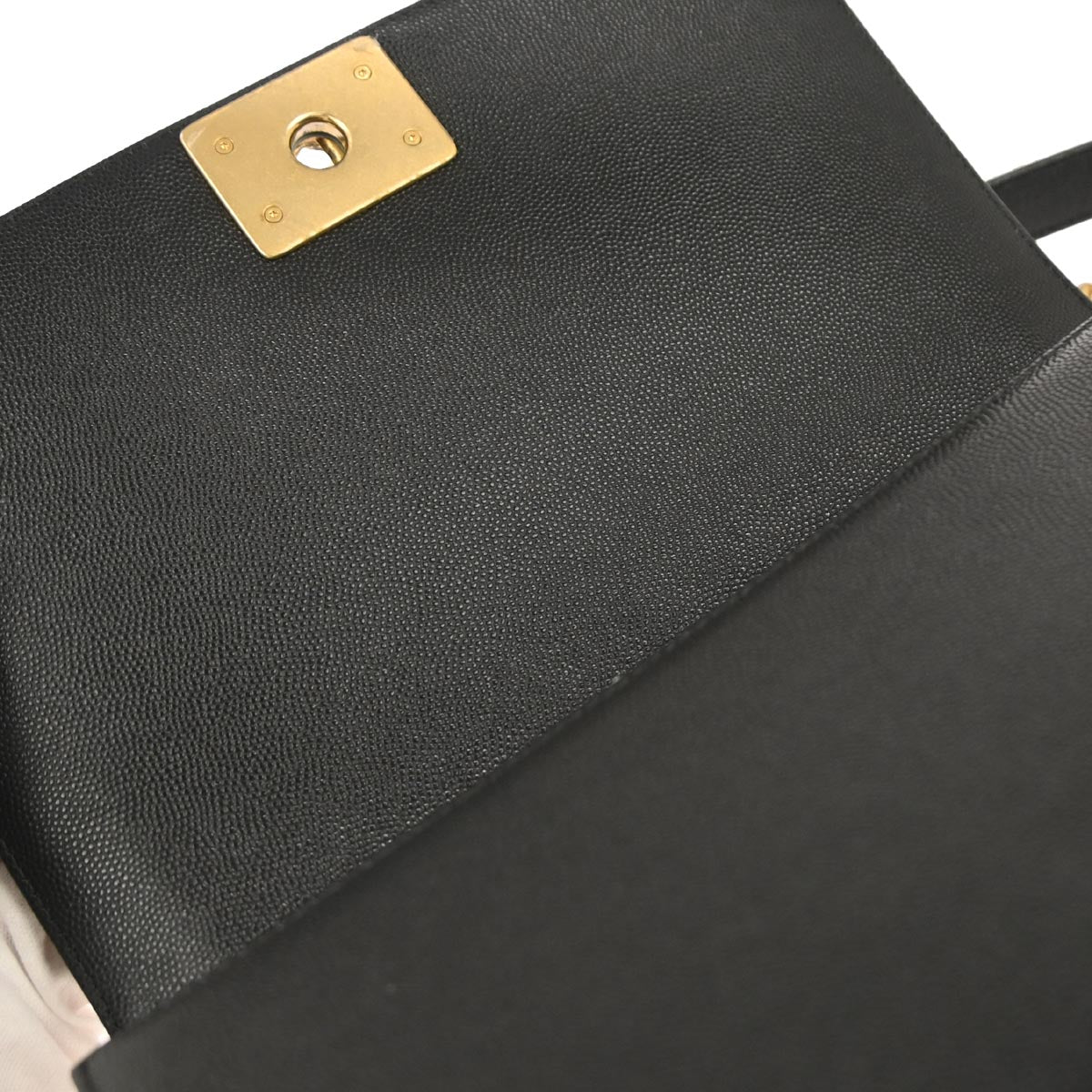 Boy Chanel Black Caviar Medium Shoulder Bag