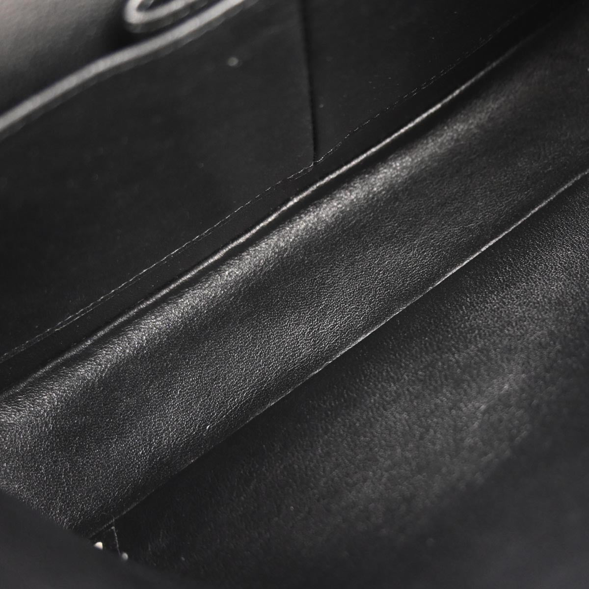 Chanel Black Caviar Skin Medium Classic Double Flap Shoulder Bag