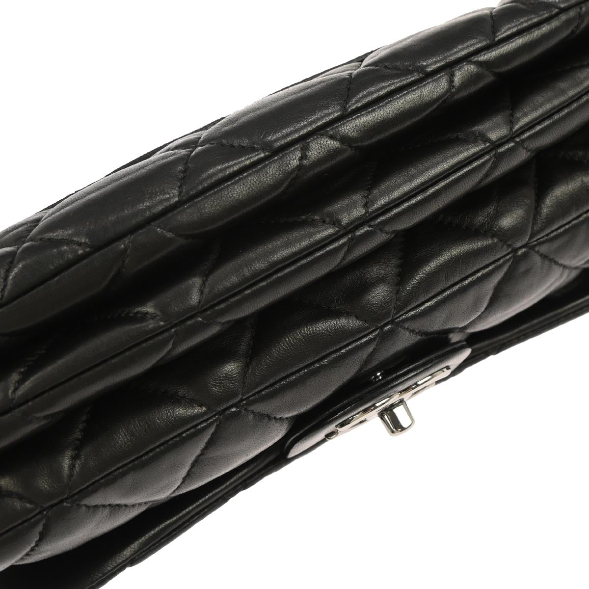 Chanel Black Lambskin Shoulder Bag