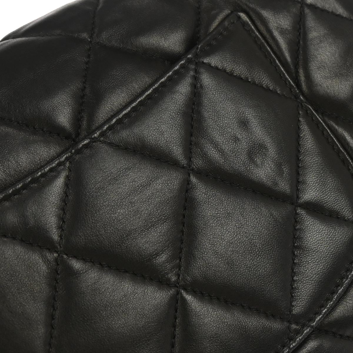 Chanel Black Lambskin Shoulder Bag