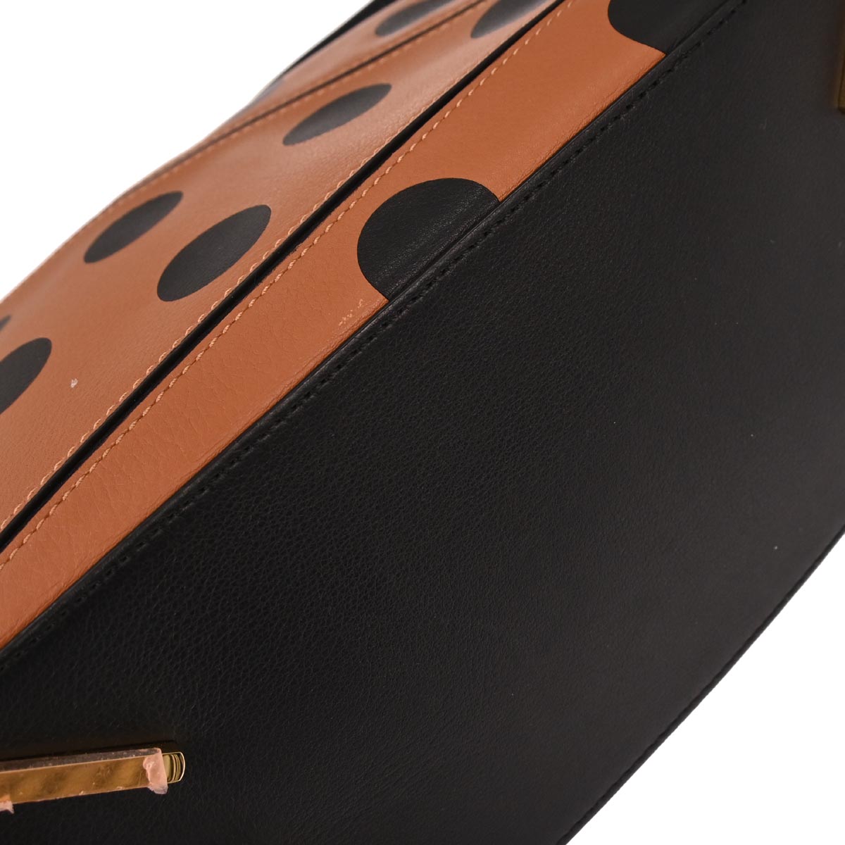 Loewe Brown Black Puzzle 2way Handbag