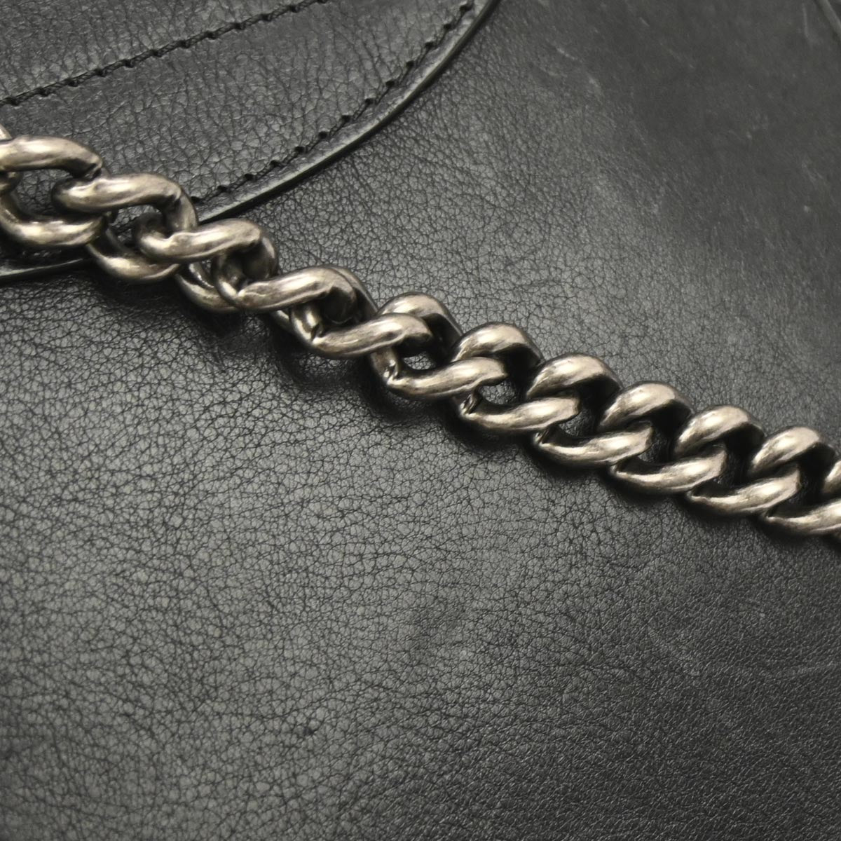 Chanel * Black Pony Hair Paris Edinburgh Saddle Bag Shoulder Bag