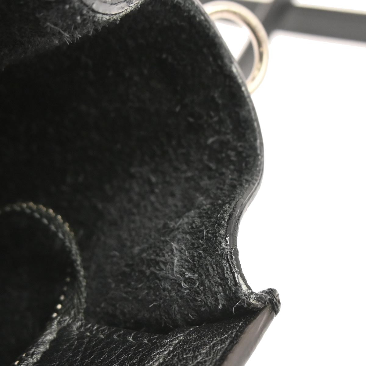 Celine Black Calf Nano Luggage 2way Shoulder Tote Bag